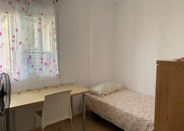 Con Cama Individual, Piso Compartido En Avenida Blasco Ibanez בית אירוח